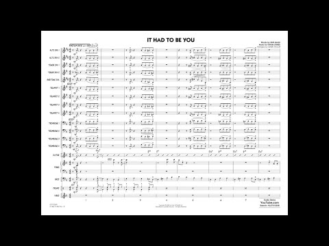 It Had To Be You arranged by Mark Taylor