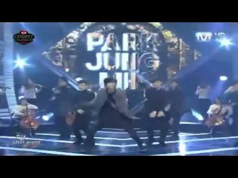 110120 Jung Min Mnet M!CountDown CB Stage - Not Alone