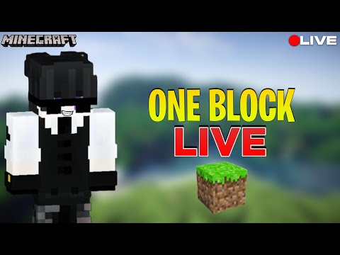 Insane One Block Minecraft Challenge LIVE 🤯 #Gamerfleet
