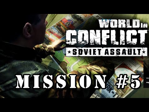 Mission 5 - Battle of Pine Valley - Wolrd In Conflict [No commentary gameplay]