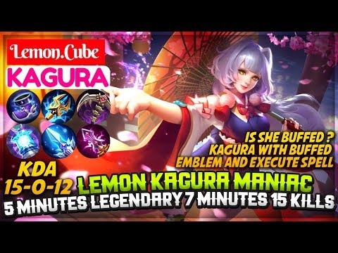 Lemon Kagura Maniac, 5 Minutes Legendary 7 Minutes 15 Kills [ Lemon Kagura ] Lemon.Cube Kagura Video