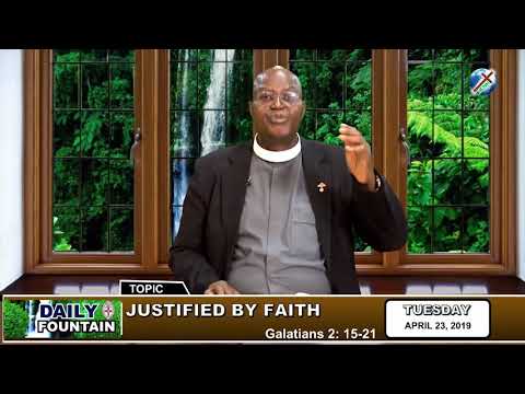 DAILY FOUNTAIN OF APRIL 23, 2019 - REV'D CANON (DR.) KAYODE ABEGUNDE
