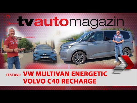 TV Automagazin S11 37 - Volkswagen Multivan Energetic i Volvo C40 Recharge! Šećer EQS SUV!