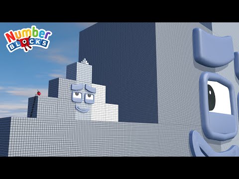 Numberblocks Step Squad NEW 1 to 9,000,000 BIGGEST - The Amazing Step Squad Numberblocks HUGE