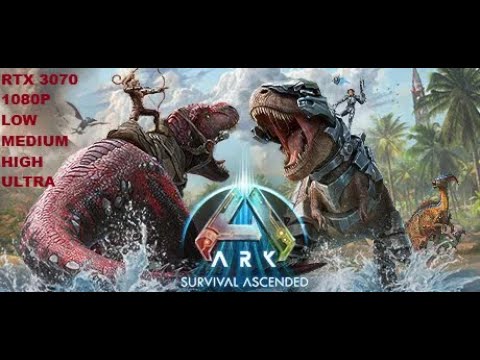 ARK Survival Ascended RTX 3070 | all presets | FSR