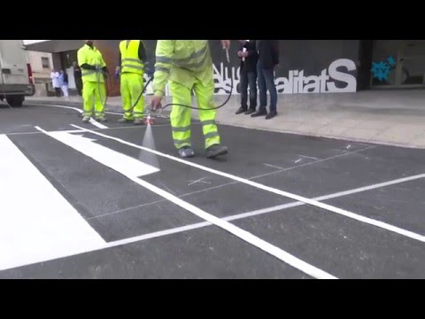 La Diputación finaliza la obra de reasfaltado del Casco Urbano de La Nucía con la señalización vial