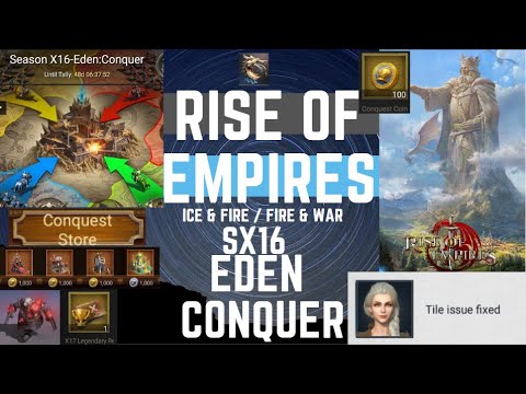 SX16 Eden Conquer - Rise of Empires Ice & Fire