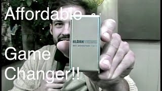 Video thumbnail for Klark Teknik MIC BOOSTER CM-1 // Affordable Game Changer!! by Sammy and the Hi8s