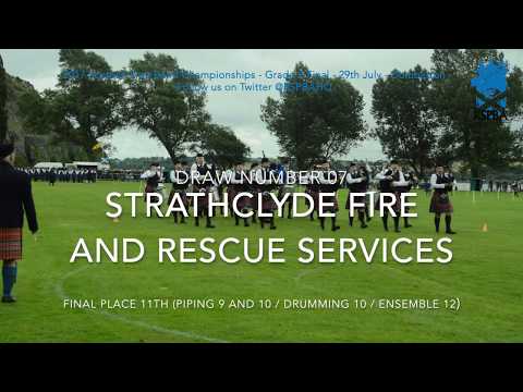 07 Strathclyde Fire and Rescue  2017 Grade 2 Scottish Pipe Band Championships