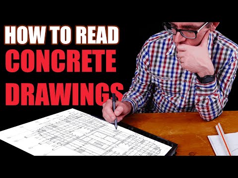 How to Read Concrete Plans | The Basics
