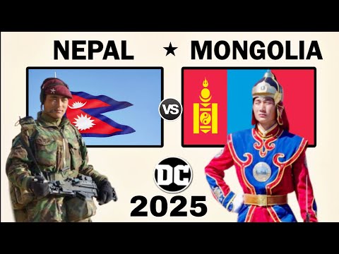 Nepal vs Mongolia Military Comparison 2025 || Mongolia