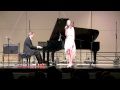 Mike Strickland with Kailey in concert