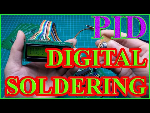 DIY Digital Soldering Station with Atmega328 | T12 Iron, PID Control & Full Setup | JLCPCB