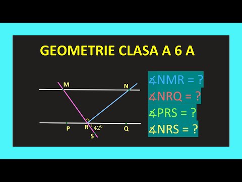 SOLVED GEOMETRY PROBLEM CLASS 6 ANGLES FORMED BY TWO PARALLEL LINES WITH A SECANT
