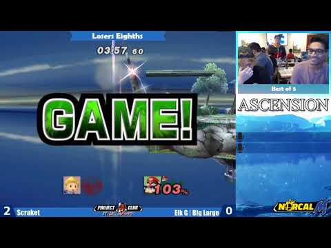 "Ascension 9/14/19" - Elk G | Big Large (Ike/Wario) v. Scraket (Lucas) - Losers Eighths (1)