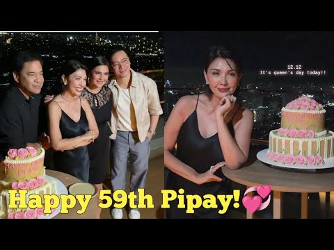 Pops Fernandez 59th BIRTHDAY PARTY w Martin Nievera Vina Morales Erik Santos @ Solaire North SKYBAR💞