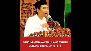 Download lagu Hukum merayakan ulang tahun dengan tiup lilin? #Ust. Abdul Somad# mp3