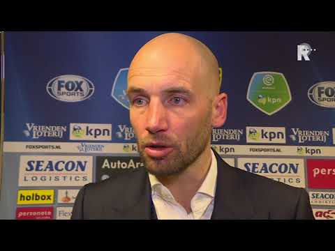 Mitchell van der Gaag na afloop van VVV-Venlo-Excelsior (2-3)