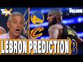 Colin Cowherd PREDICTS LeBron S Next Team Warriors Or Cavaliers THE HERD NBA