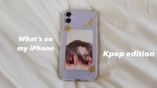 What’s On My IPhone Kpop Edition (iOS 14 update)