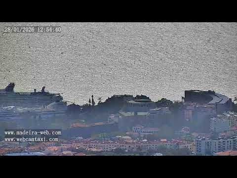 LIVE: Funchal City Webcam from São Roque, Madeira Island | Madeira-Web