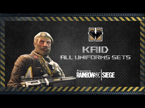 Kaid All Uniforms Sets including Dev Skin - Rainbow Six Siege | R6 News