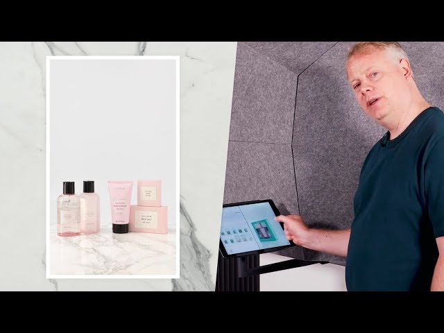 E-commerce product photography example video