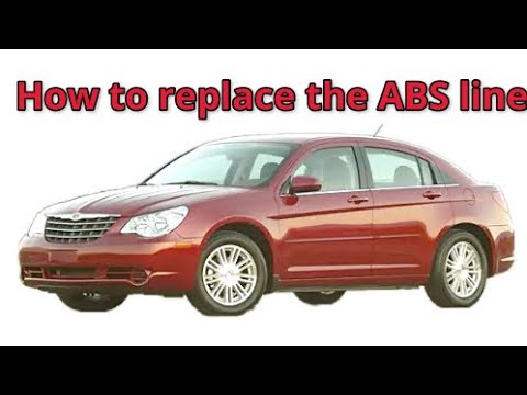 Diy Guide: Replacing Abs Brake Line On 2007 Chrysler Sebring 2.7l Engine