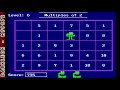 Number Munchers 1988 90 MECC PC DOS Gameplay