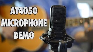 Video thumbnail for Audio Technica AT4050 Microphone Demo by Sean Daniel