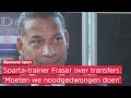 Henk Fraser over Sparta-Cambuur (0-4): 'Het was vandaag een off-day voor ons'