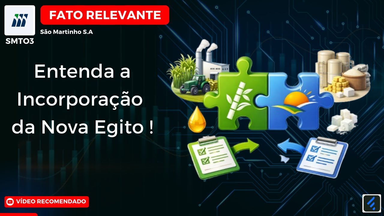 São Martinho (SMTO3) anuncia incorporação da Nova Egito: Estratégia e Impactos