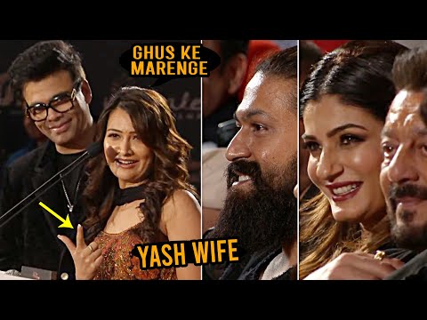 Yash Wife Radhika Pandit CUTE Speech At KGF Chapter 2 Trailer Launch | Raveena Tandon| Daily Culture