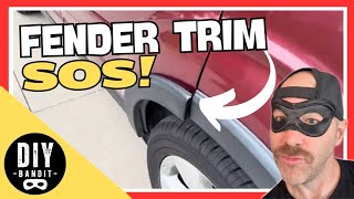 🔥 Loose Fender Wheel Trim on Your Car➔ Quick & Easy DIY Fix