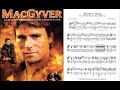MacGyver Theme Piano Sheet Music
