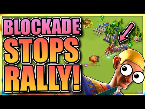 New Blockade mechanic is insane! [power up heroic anthem kvk] Rise of Kingdoms