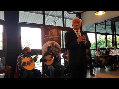 Na pequena capelinha FR-EN-IT-ES Armando Pimenta - Tertúlia do Fado - P. das Nações, 25-10-2020