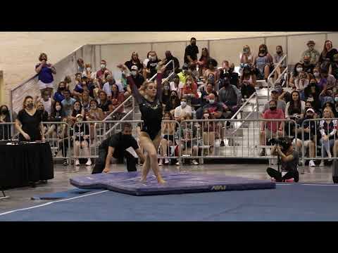 Emily Pires Floor DP Nationals 2021 Wildfire Gymnast Level 10