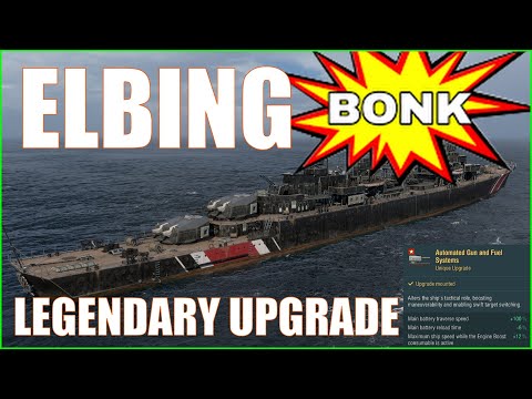 Elbing Legendary Upgrade Leg Mod Captain Build Guide World of Warships
