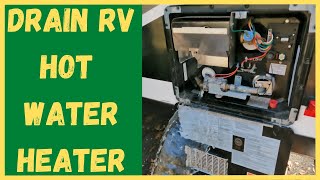 How To Drain An RV Hot Water Heater