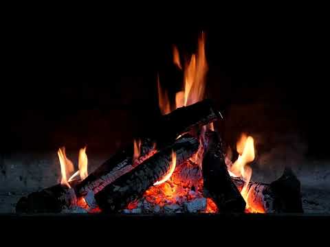 Relaxing Campfire & Crackling Fire 8H FULL HD, Burning Campfire. Makes you feel better. White noise