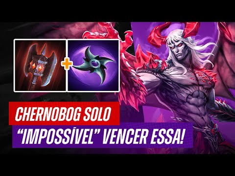 O valor de uma TF bem FEITA! | SMITE CHERNOBOG SOLO