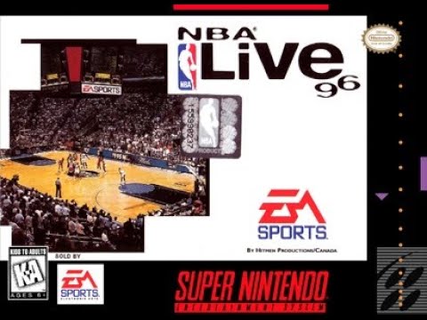 NBA Live 96 Super Nintendo