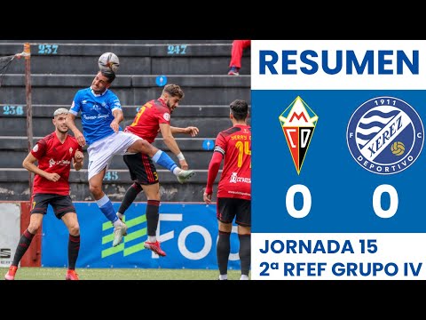 Resumen Segunda RFEF: CD Mensajero 0-0 Xerez Deportivo FC (2021-22)