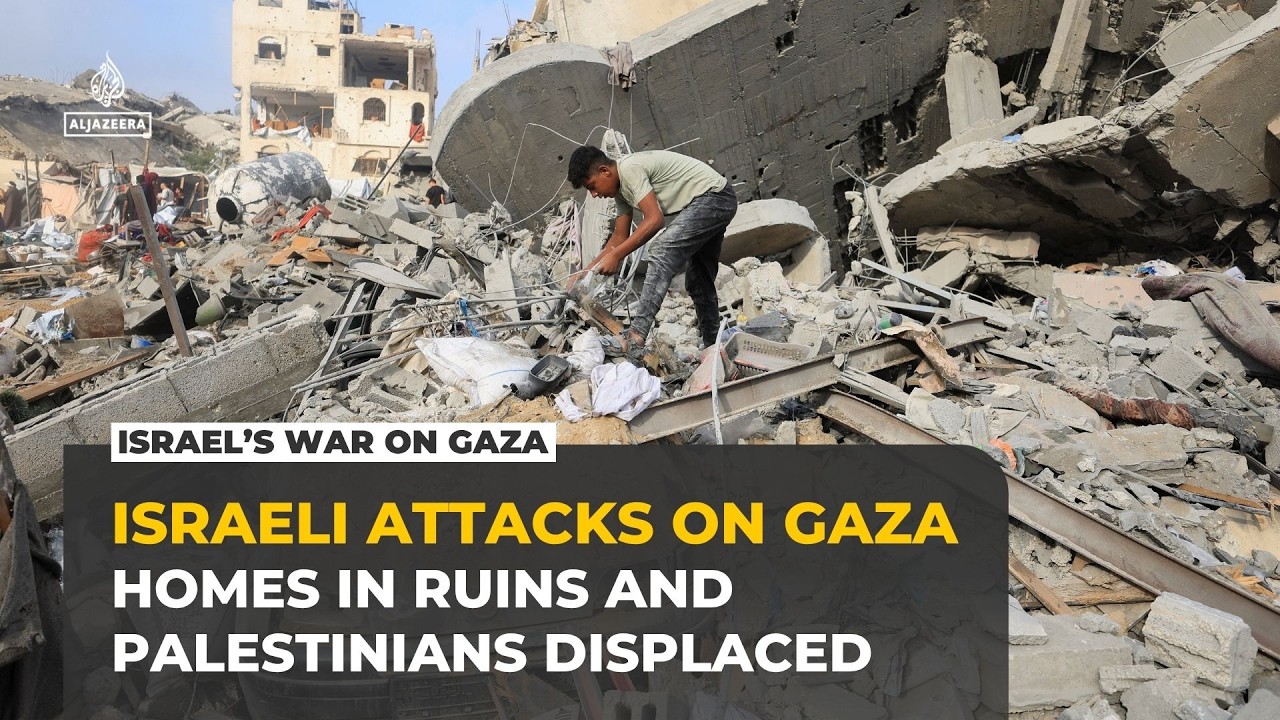 Israeli airstrikes hit residential block in Gaza's Shati refugee camp, Al Jazeera reports