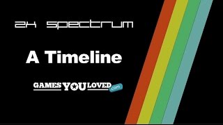 ZX SPECTRUM - 82 to 15: A musical visual timeline!