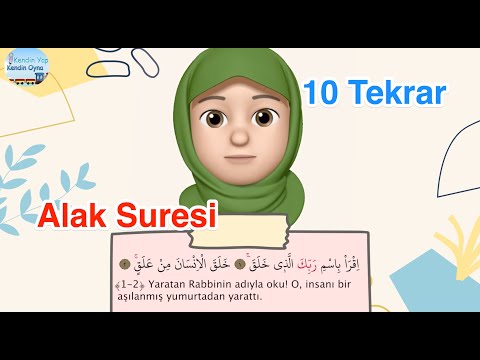 Alak Suresi  / 10 Tekrar / Ezber Dualar
