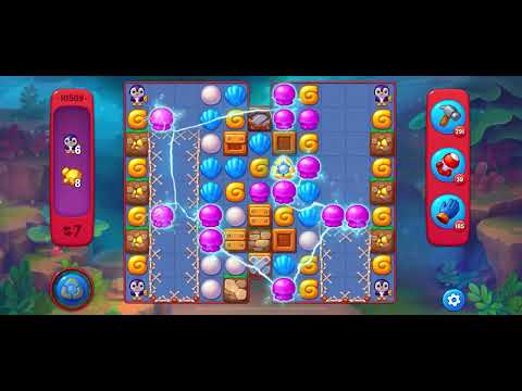 Fishdom Hard level 10509 no boosters フィッシュダム ハード