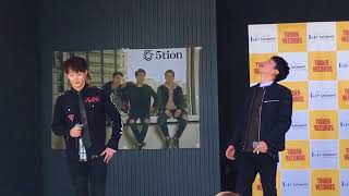 5tion「Ⅳ」リリースイベントららぽーと立川立飛1部「Come Back」