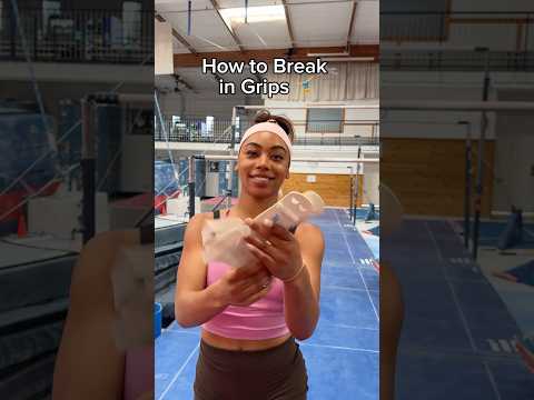 I broke in bars grips for the first time 😳 #gymnastics #gymnast #howto #sports #olympics #sport